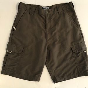 Wrangler cargo nylon utility shorts size 34